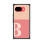 プレミアムスクエアケース［ オリジナル - initial two tone - B pink ］