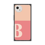 プレミアムスクエアケース［ オリジナル - initial two tone - B pink ］