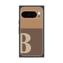 プレミアムスクエアケース［ オリジナル - initial two tone - B brown ］