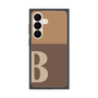 プレミアムスクエアケース［ オリジナル - initial two tone - B brown ］