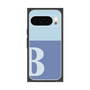 プレミアムスクエアケース［ オリジナル - initial two tone - B blue ］