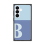プレミアムスクエアケース［ オリジナル - initial two tone - B blue ］