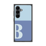 プレミアムスクエアケース［ オリジナル - initial two tone - B blue ］