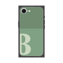 プレミアムスクエアケース［ オリジナル - initial two tone - B green ］