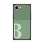 プレミアムスクエアケース［ オリジナル - initial two tone - B green ］
