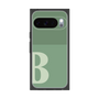 プレミアムスクエアケース［ オリジナル - initial two tone - B green ］