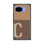 プレミアムスクエアケース［ オリジナル - initial two tone - C brown ］