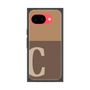 プレミアムスクエアケース［ オリジナル - initial two tone - C brown ］