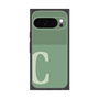 プレミアムスクエアケース［ オリジナル - initial two tone - C green ］