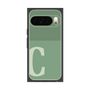 プレミアムスクエアケース［ オリジナル - initial two tone - C green ］