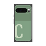 プレミアムスクエアケース［ オリジナル - initial two tone - C green ］