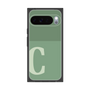 プレミアムスクエアケース［ オリジナル - initial two tone - C green ］