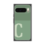 プレミアムスクエアケース［ オリジナル - initial two tone - C green ］