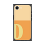 プレミアムスクエアケース［ オリジナル - initial two tone - D orange ］