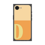 プレミアムスクエアケース［ オリジナル - initial two tone - D orange ］