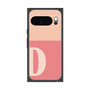 プレミアムスクエアケース［ オリジナル - initial two tone - D pink ］