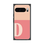 プレミアムスクエアケース［ オリジナル - initial two tone - D pink ］