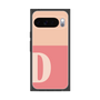 プレミアムスクエアケース［ オリジナル - initial two tone - D pink ］