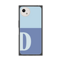 プレミアムスクエアケース［ オリジナル - initial two tone - D blue ］