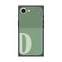 プレミアムスクエアケース［ オリジナル - initial two tone - D green ］
