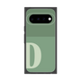 プレミアムスクエアケース［ オリジナル - initial two tone - D green ］