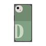 プレミアムスクエアケース［ オリジナル - initial two tone - D green ］