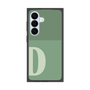 プレミアムスクエアケース［ オリジナル - initial two tone - D green ］