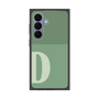 プレミアムスクエアケース［ オリジナル - initial two tone - D green ］