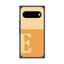 プレミアムスクエアケース［ オリジナル - initial two tone - E orange ］
