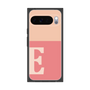 プレミアムスクエアケース［ オリジナル - initial two tone - E pink ］