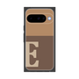 プレミアムスクエアケース［ オリジナル - initial two tone - E brown ］