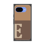 プレミアムスクエアケース［ オリジナル - initial two tone - E brown ］
