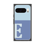 プレミアムスクエアケース［ オリジナル - initial two tone - E blue ］