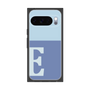 プレミアムスクエアケース［ オリジナル - initial two tone - E blue ］
