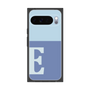 プレミアムスクエアケース［ オリジナル - initial two tone - E blue ］