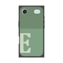 プレミアムスクエアケース［ オリジナル - initial two tone - E green ］