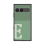 プレミアムスクエアケース［ オリジナル - initial two tone - E green ］