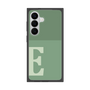 プレミアムスクエアケース［ オリジナル - initial two tone - E green ］