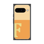 プレミアムスクエアケース［ オリジナル - initial two tone - F orange ］