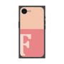 プレミアムスクエアケース［ オリジナル - initial two tone - F pink ］