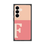 プレミアムスクエアケース［ オリジナル - initial two tone - F pink ］