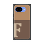 プレミアムスクエアケース［ オリジナル - initial two tone - F brown ］