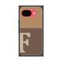 プレミアムスクエアケース［ オリジナル - initial two tone - F brown ］