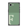 プレミアムスクエアケース［ オリジナル - initial two tone - F green ］