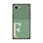 プレミアムスクエアケース［ オリジナル - initial two tone - F green ］