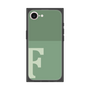 プレミアムスクエアケース［ オリジナル - initial two tone - F green ］