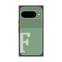 プレミアムスクエアケース［ オリジナル - initial two tone - F green ］