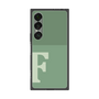 プレミアムスクエアケース［ オリジナル - initial two tone - F green ］