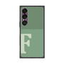 プレミアムスクエアケース［ オリジナル - initial two tone - F green ］