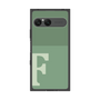 プレミアムスクエアケース［ オリジナル - initial two tone - F green ］